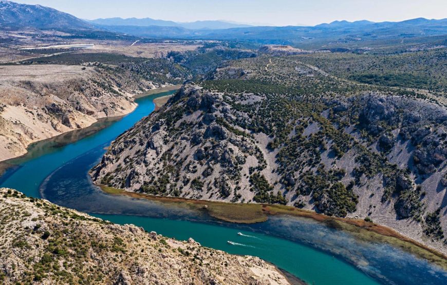 Poludnevni izlet brzim brodom do slapova Zrmanje iz Starigrada