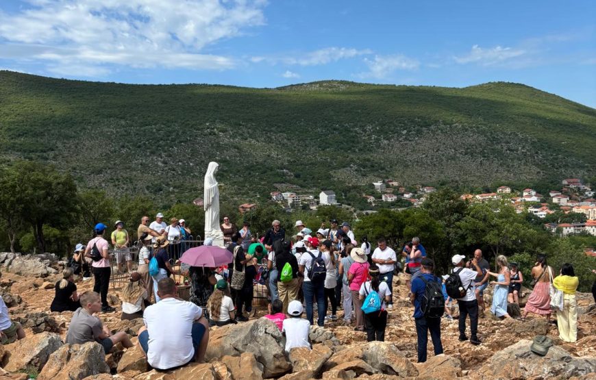 Putovanje u Međugorje i Mostar, obroci uključeni